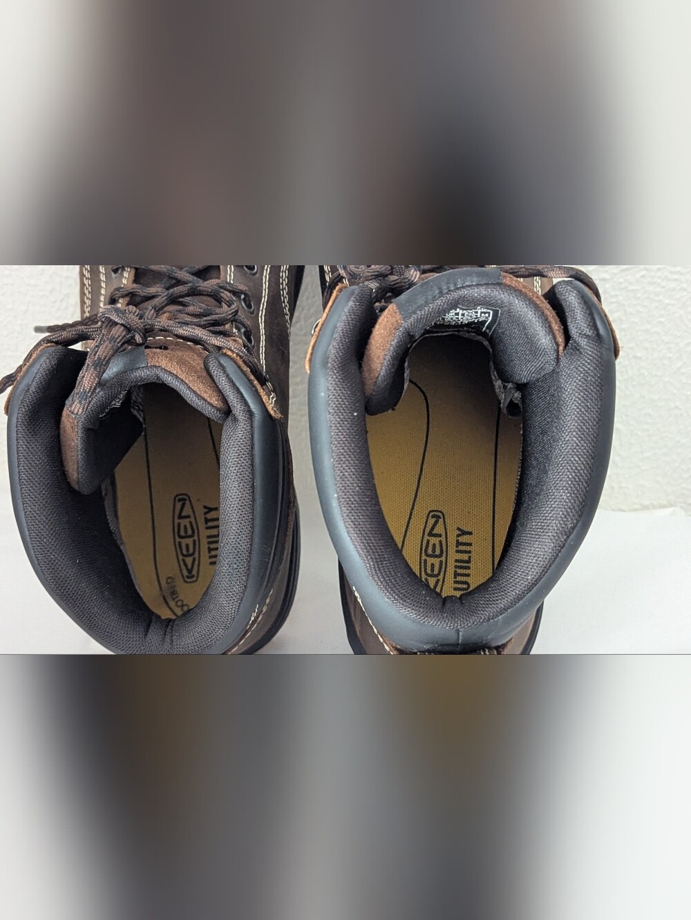 KEEN Utility BOOT Men's Fort Wayne 11.5 EE Carbon Toe Waterproof Work 1027100EE - Picture 11 of 11